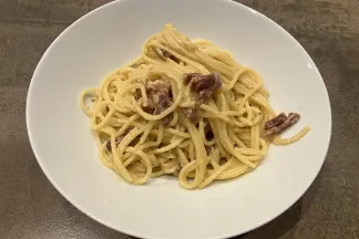 Špagetti carbonara recept