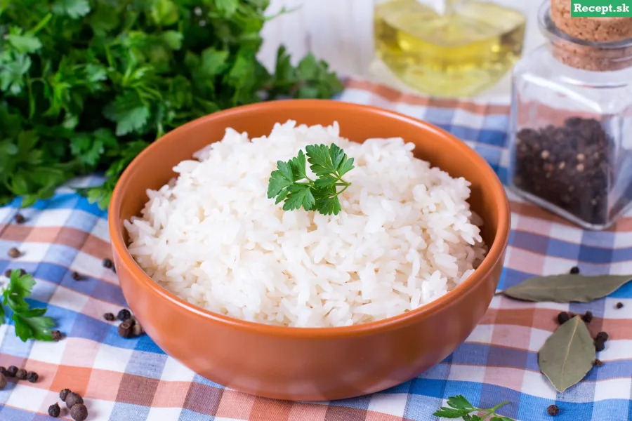 Recept Dusená ryža