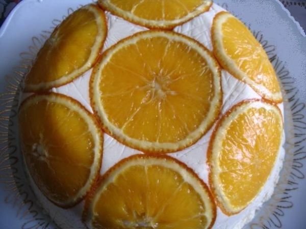 Pomarančová torta |