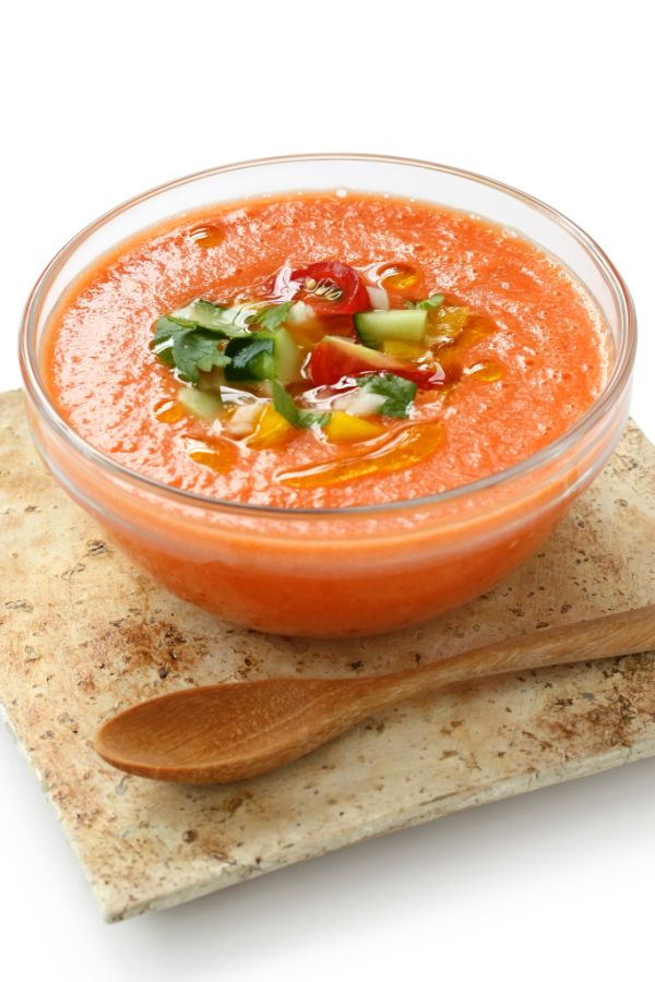 Španielska studená polievka  gazpacho |