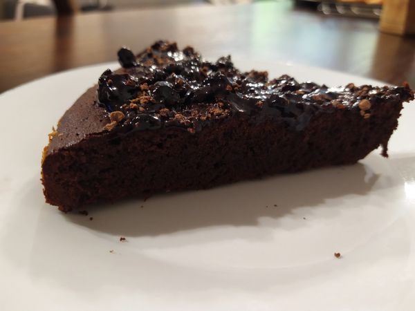 FOTORECEPT: Francúzska čokoládová torta