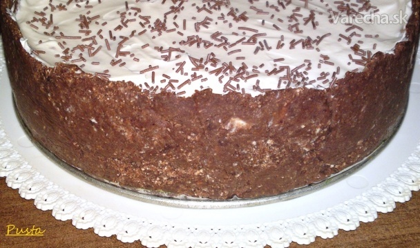 Gaštanová torta k narodeninám (fotorecept)