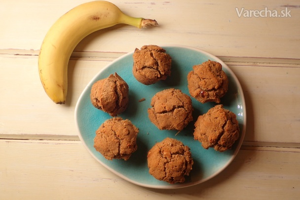 Vegánske bezlepkové banánové muffiny recept