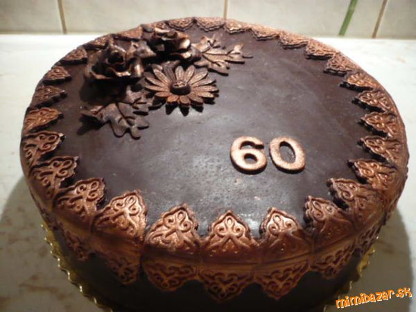 Torta čokoládová v medenom prevedení