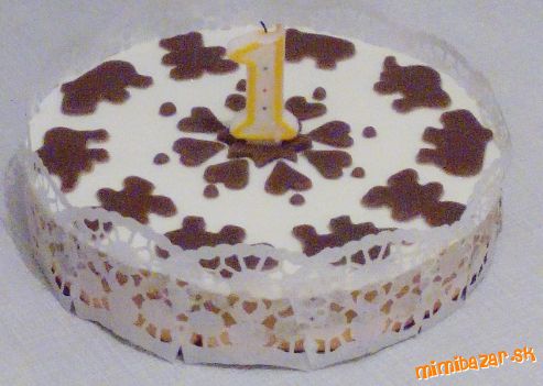 Jednoducha torta na prve narodeniny