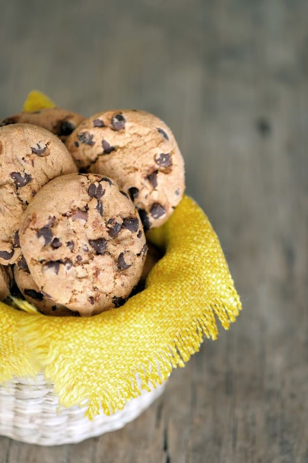 Kokosové cookies s čokoládou