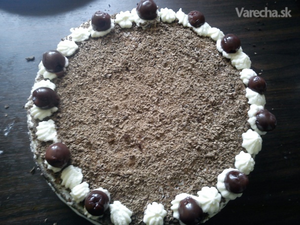 Višňovo-čokoládová torta recept
