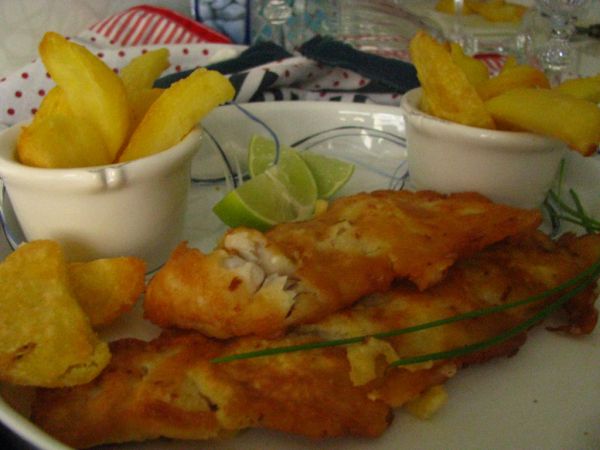 Anglická vyprážaná ryba – fish and chips v pivnom ...