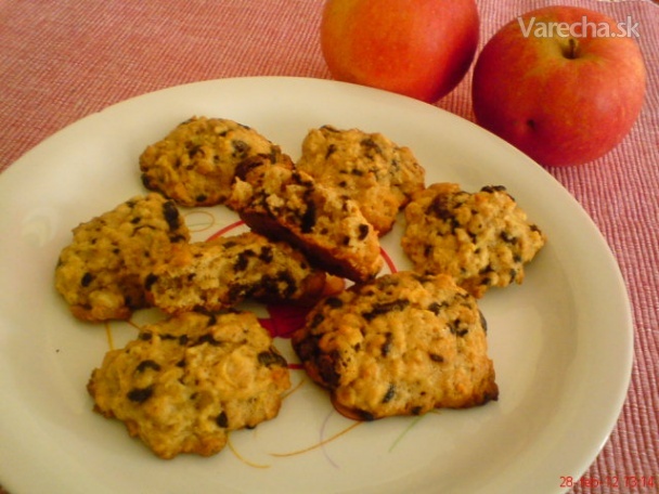 Korenené jablkové cookies (fotorecept) recept