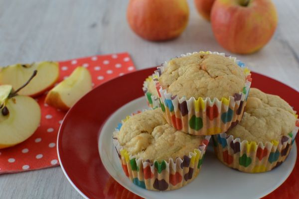 Cuketovo-jablkové muffiny
