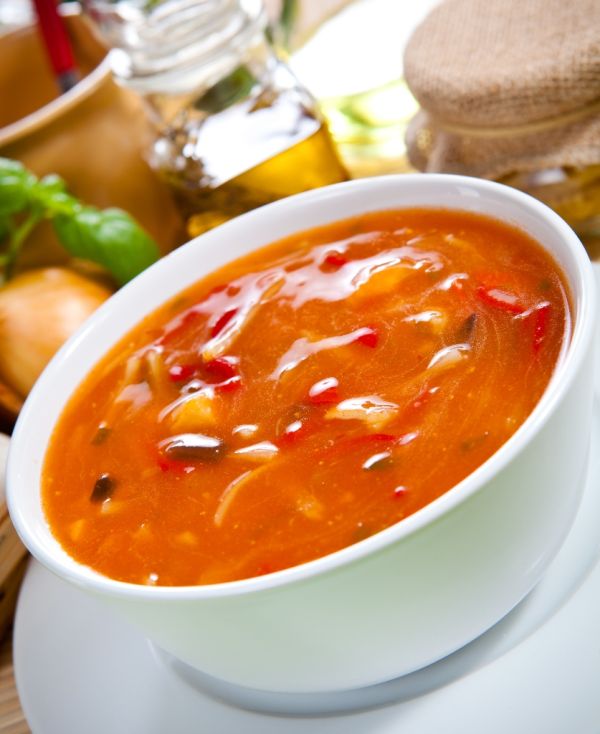 Zeleninová gulášová polievka