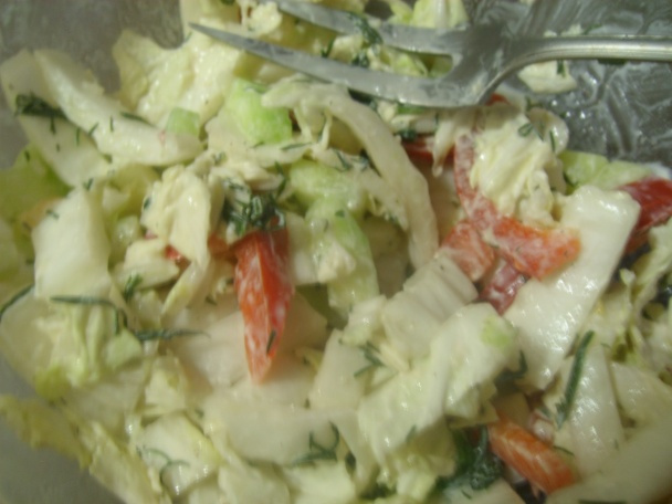 Zeleninový šalát recept