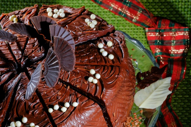 Bohatá čokoládová torta recept