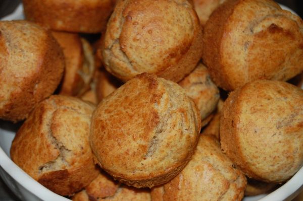 Grahamové raňajkové muffiny