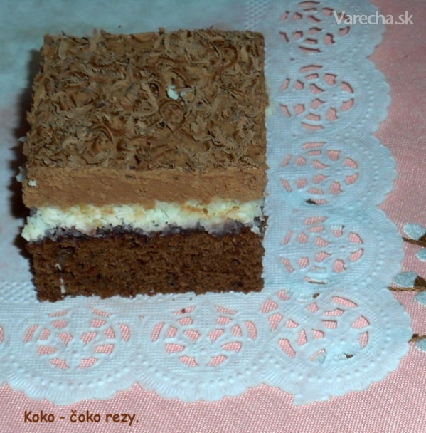 Koko-čoko rezy (fotorecept) recept