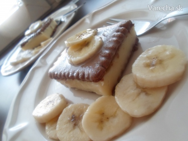 Nepečený banánový mňamkáč (fotorecept) recept