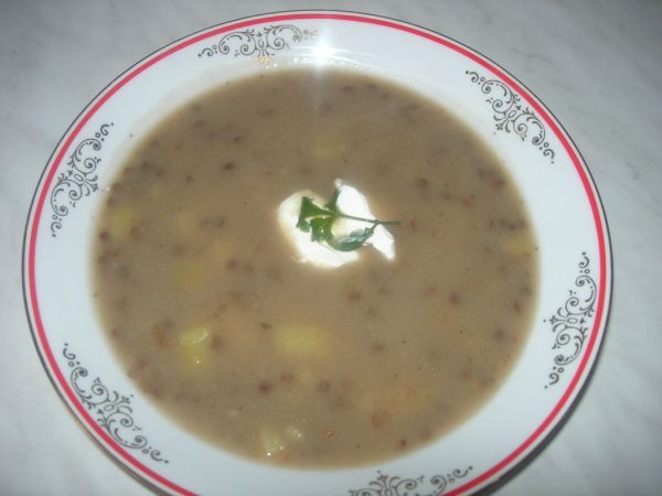 Babkina šošovicová polievka