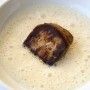 Zemiaková polievka s vanilkou a husacou pečeňou Recept