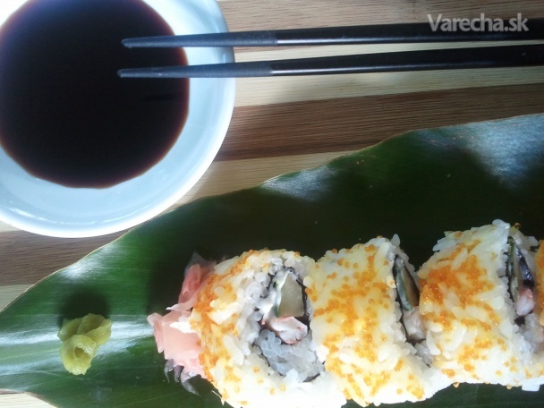Sushi naopak Uramaki recept