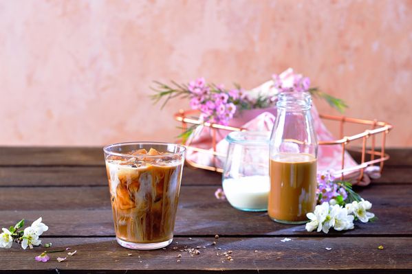 Thajská mandľová káva