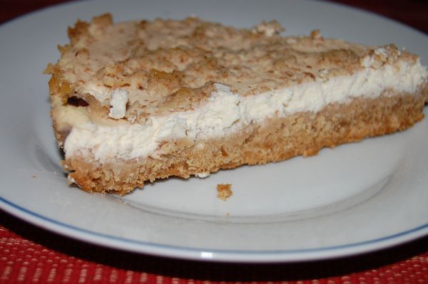 Fotorecept: Medovo-orechový cheesecake