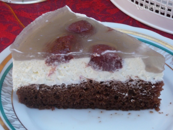 Letná vanilková torta (fotorecept) recept