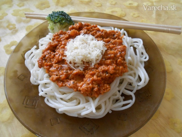 Vegetariánske špagety recept